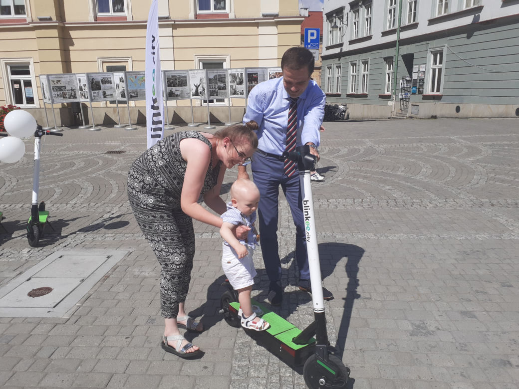 Hulajnogi w Przemyślu