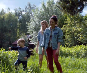 M jak miłośc, odc. 160: Szymek (Staś Szczypiński), Iza (Adriana Kalska), Aga (Ina Sobala)