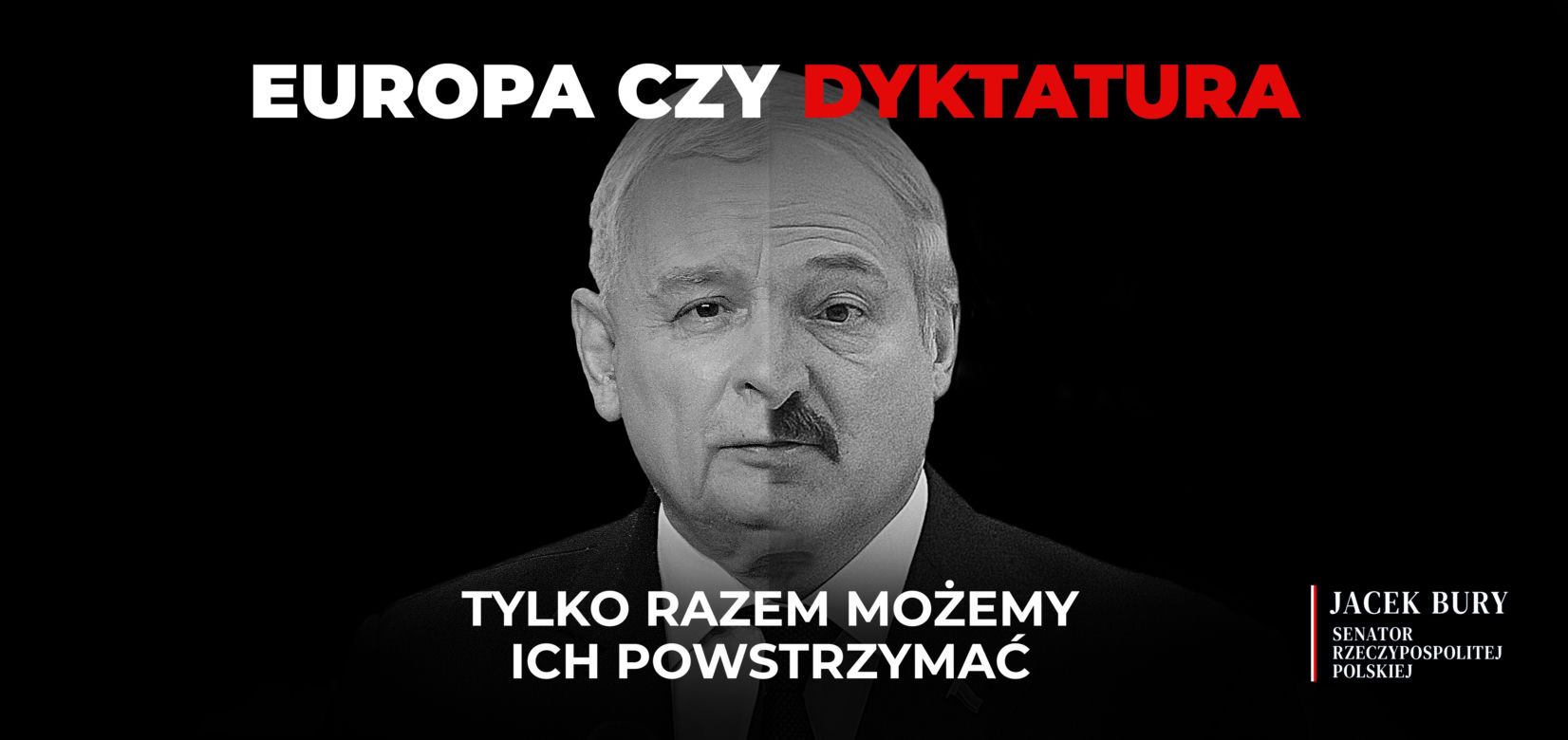 W Lublinie pojawił się Kaczyszenka. Niecodzienna akcja Lubelskiego senatora Jacka Burego