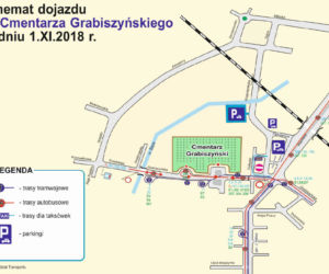 Organizacja ruchu wokół wrocławskich cmentarzy