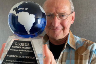 Cejrowski odebrał Globus Niepodległości i rozbawił Polonię do łez