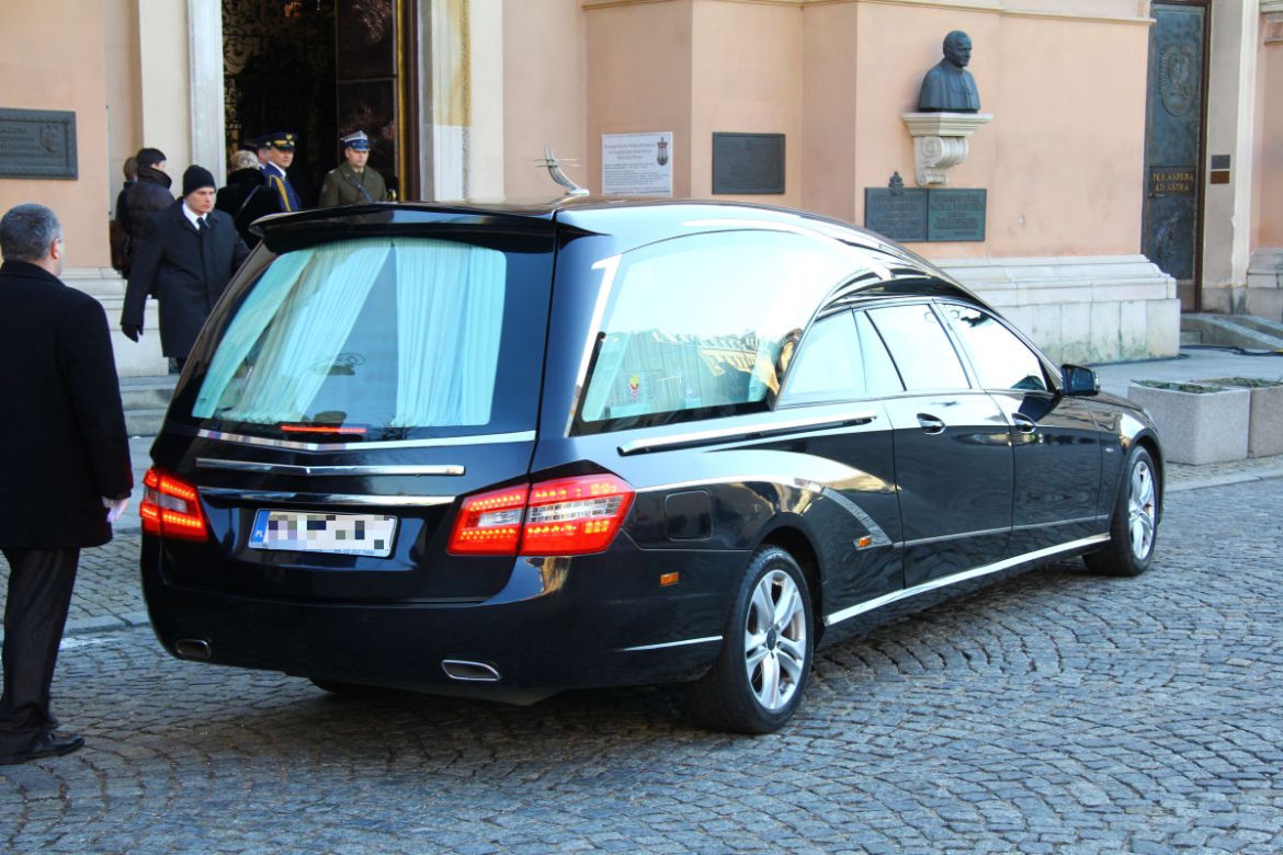 karawan Mercedes-Benz, pogrzeb Józef Oleksy