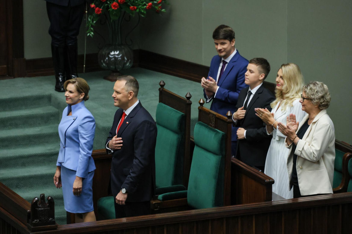 Sejm. Zaprzysiężenie Karola Nawrockiego.