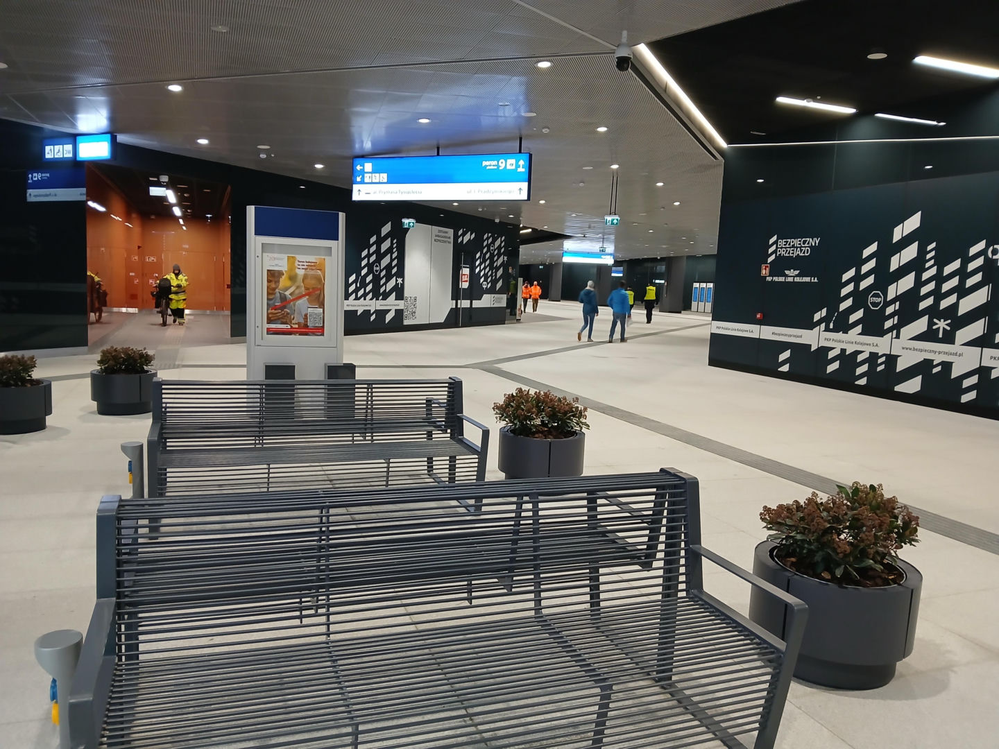 Dworzec kolejowy Warszawa Zachodnia po otwarciu