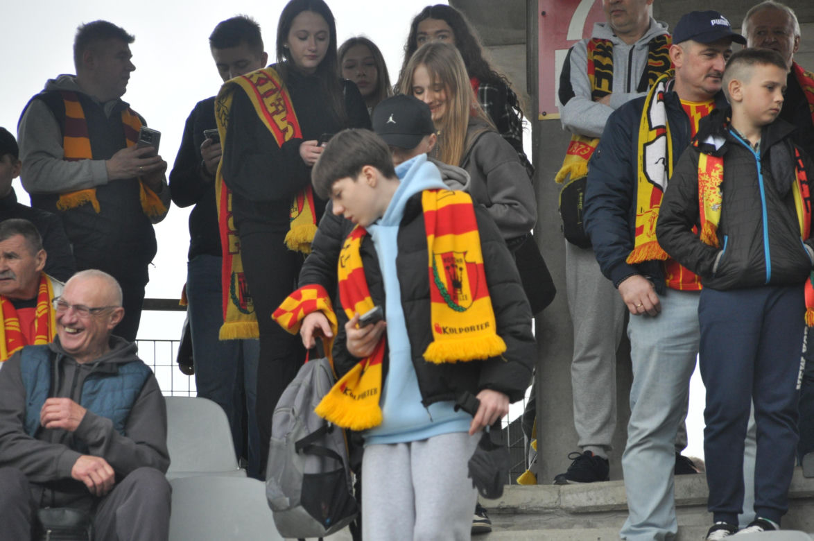 Tak dopingowali kibice na meczu Korona Kielce - Radomiak Radom