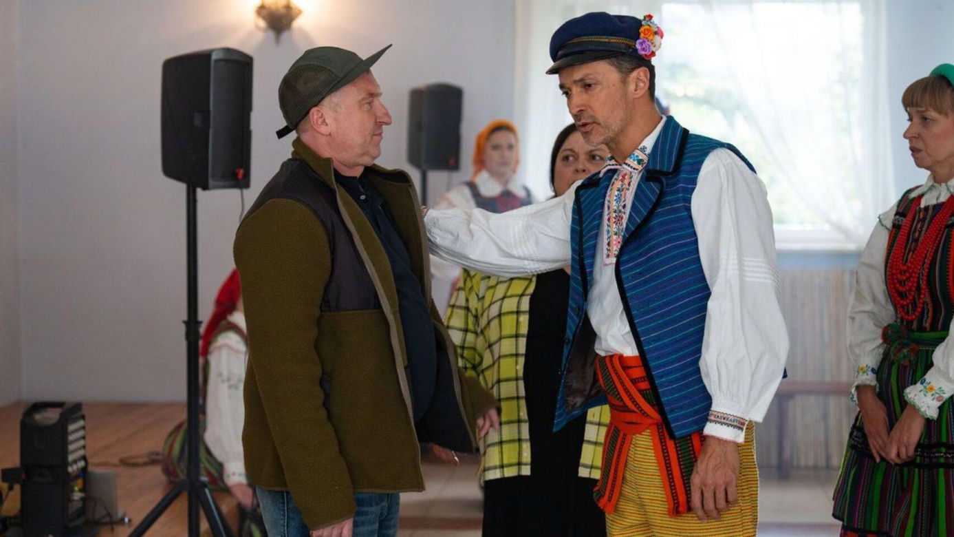 Barwy szczęścia odc. 3077. Mariusz (Rafał Cieszyński), Szymański (Jacek Grondowy)