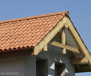 Dachówka ceramiczna mnich-mniszka