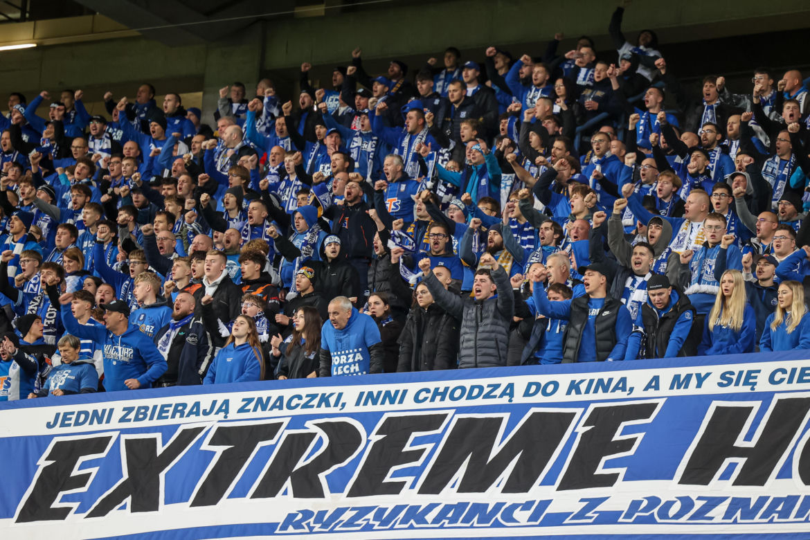 Lech Poznań - Sunderland: Zdjęcia kibiców i zawodników z meczu 3. kolejki fazy ligowej Ligi Europy 2026/27