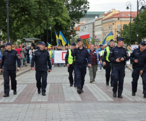 Ogromna manifestacja wdzięczności Ukraińców. „Przyjaciele, dziękujemy”