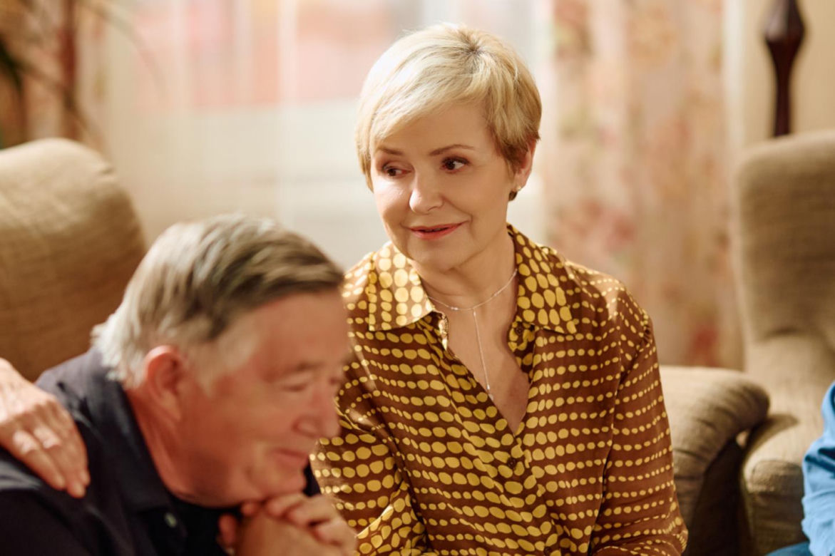 Na Wspólnej odc. 4280. Włodek (Mieczysław Hryniewicz), Honorata (Aleksandra Konieczna)