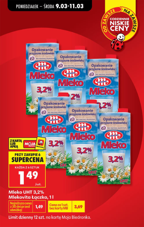 Biedronka - gazetka promocyjna 9.03.2026