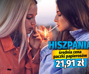 Średnia cena paczki papierosów w państwach UE