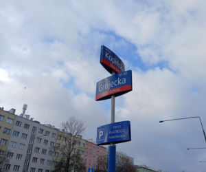 Skrzyżowanie ulic Grójeckiej, Wawelskiej i Kopińskiej w Warszawie