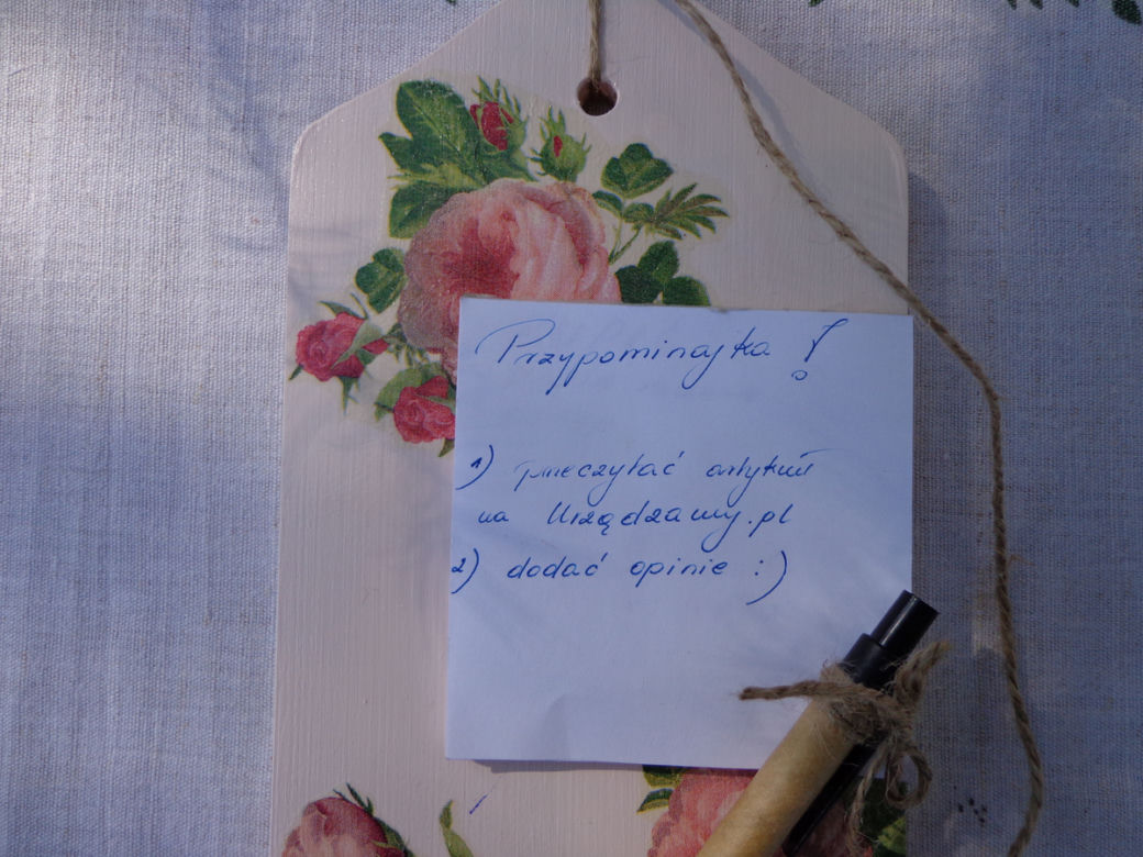 Przypominajka decoupage: ZRÓB TO SAM