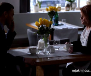 M jak miłość, Marta (Dominika Ostałowska), Andrzej (Krystian Wieczorek)