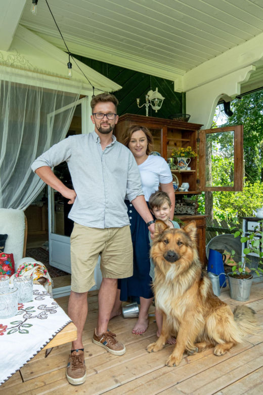 Domek Dominiki i Darka na Podhalu – letni salon