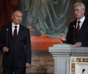 Putin świętuje Wielkanoc. Poszedł na mszę, mówił o zmartwychwstaniu