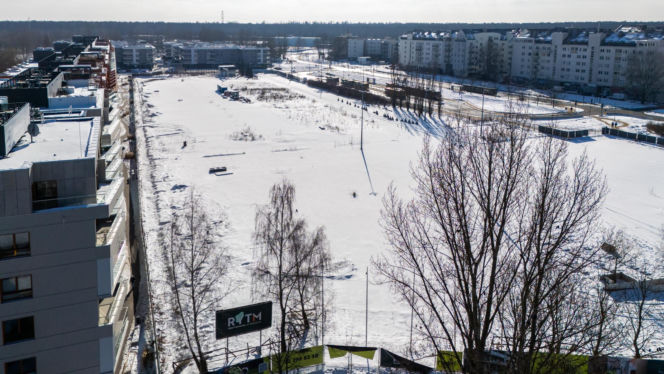 Działka po dawnym Tesco na Kabatach w Warszawie