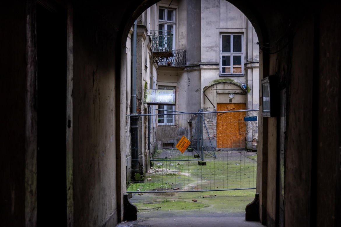 Tzw. Trójkąt Bermudzki przy ul. Nowogrodzkiej w Warszawie
