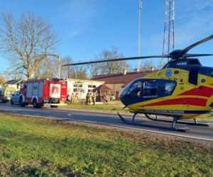 Wypadek na budowie w woj. lubelskim