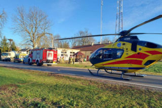 Wypadek na budowie w woj. lubelskim