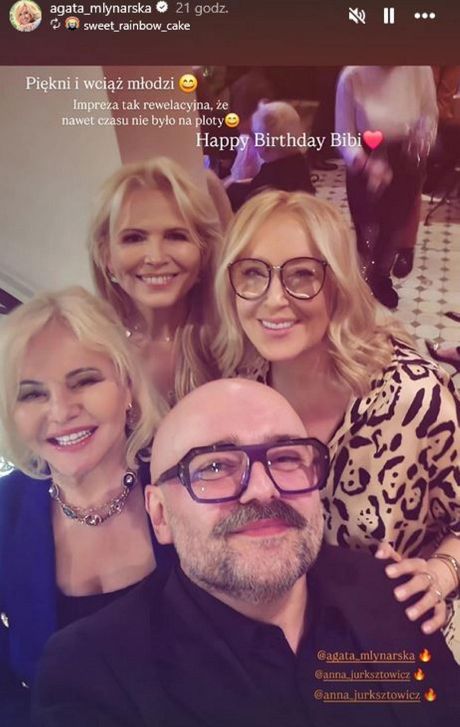 Agata Młynarska urodziny