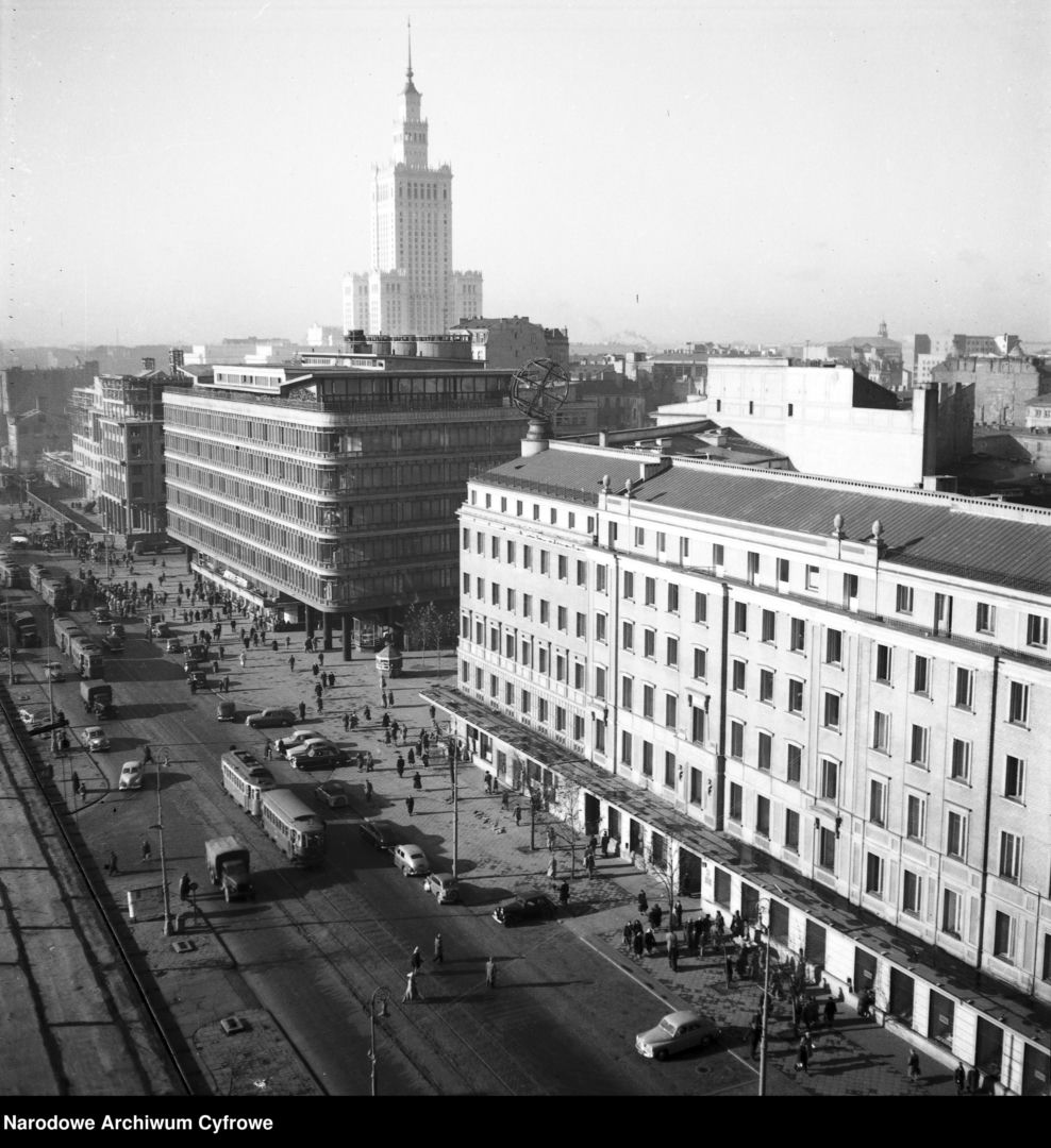 Aleje Jerozolimskie, rok 1955