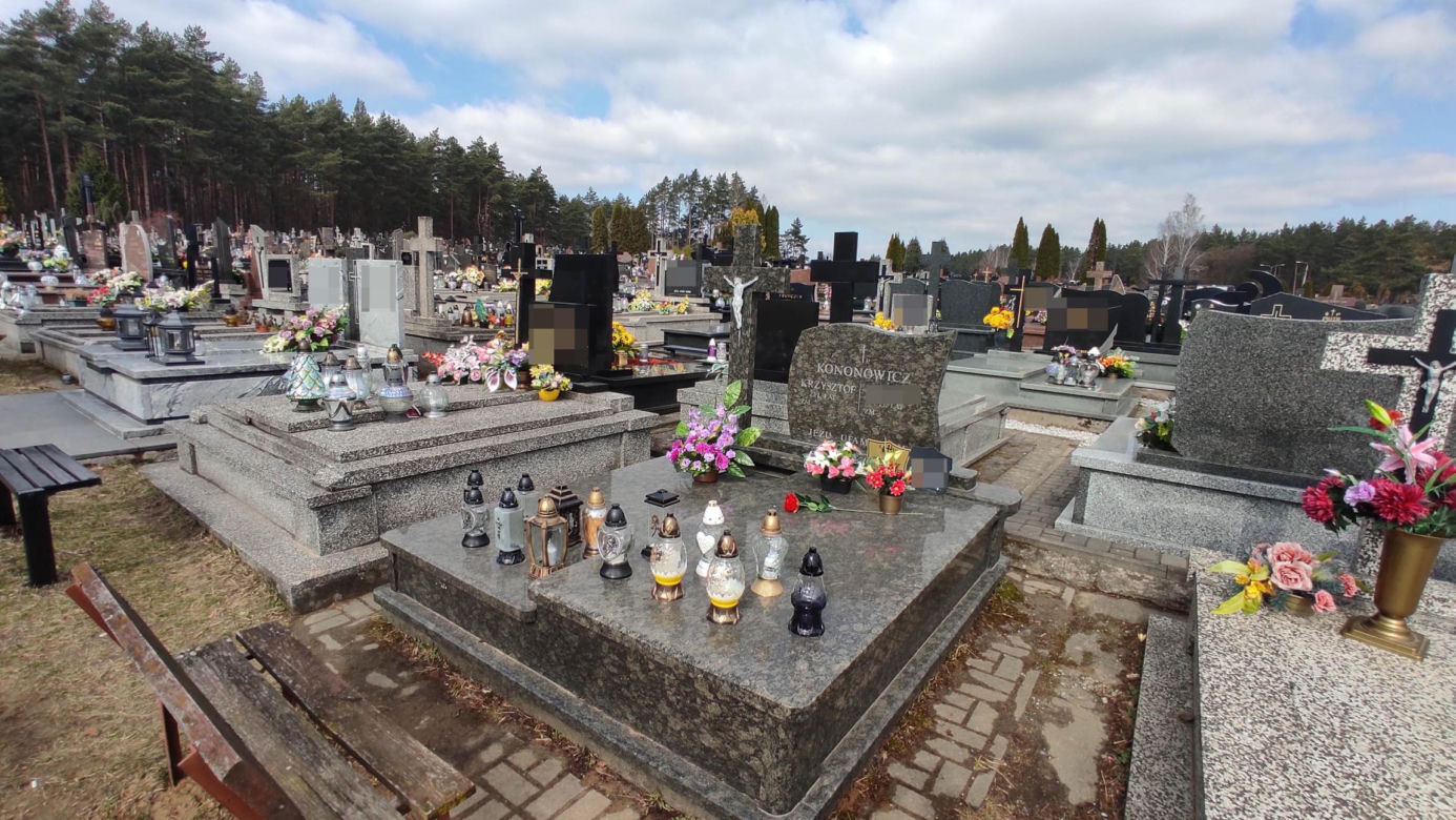 Grób Krzysztofa Kononowicza