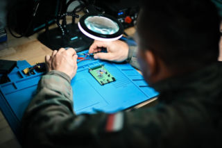 Laboratorium dronowe 25. Brygady wzorem dla armii. Zastępca szefa BBN poznał wnioski dla wojska