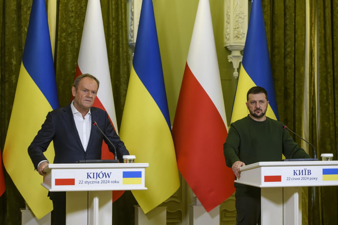 Premier Donald Tusk spotkał się w Kijowie z prezydentem Wołodymyrem Zełenskim