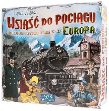 Najlepsze gry planszowe - Wsiąść do pociągu