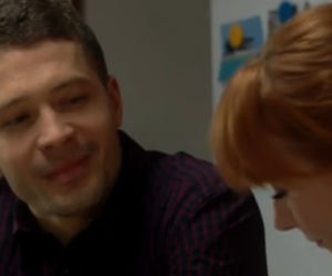 M jak miłość odcinek 1070 Agnieszka Olszewska (Magdalena Walach), Tomek Chodakowski (Andrzej Młynarczyk)