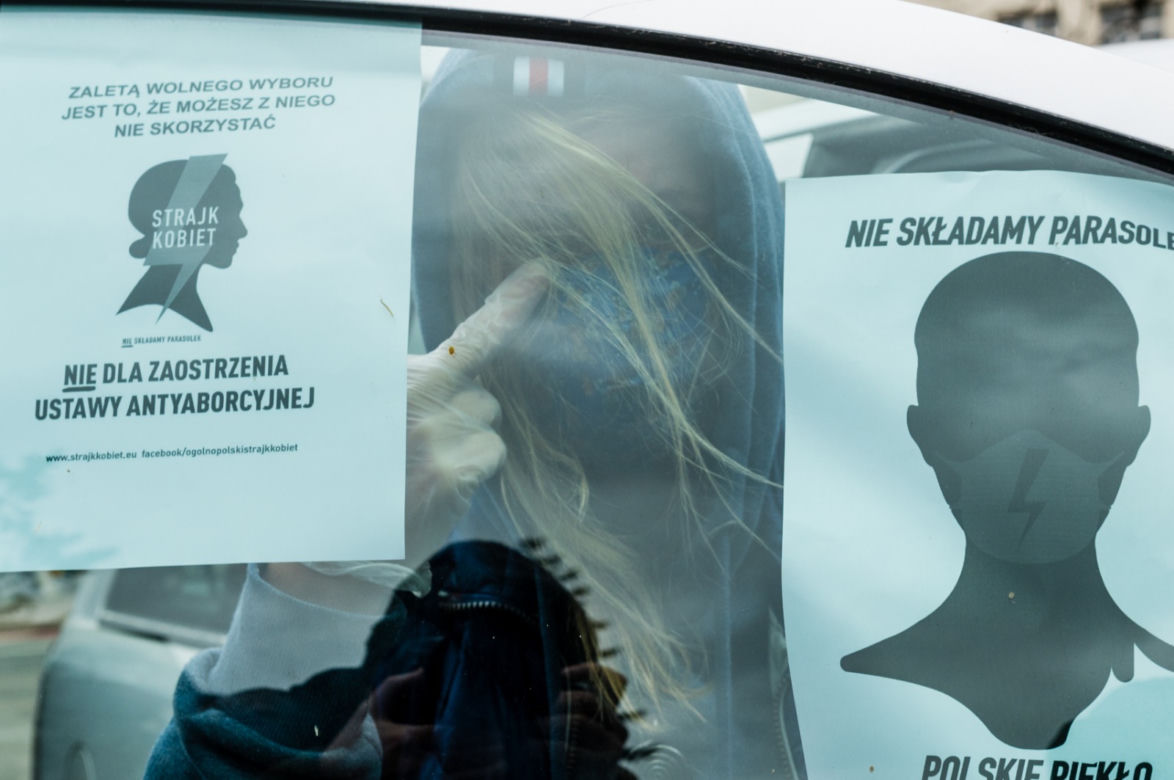 Strajk kobiet w Trójmieście. Awantura w centrum Gdańska