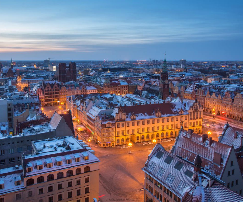 Zimowy Wrocław