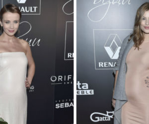 Ciężarne gwiazdy na salonach! Ola Kisio i Katarzyna Zielińska pokazały brzuszki