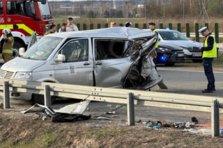 Koszmar na S17 pod Otwockiem. Zginęła jedna osoba, korek ciągnął się kilometrami