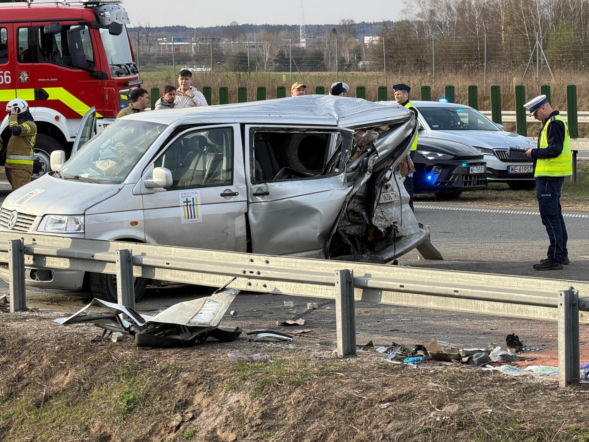 Koszmar na S17 pod Otwockiem. Zginęła jedna osoba, korek ciągnął się kilometrami
