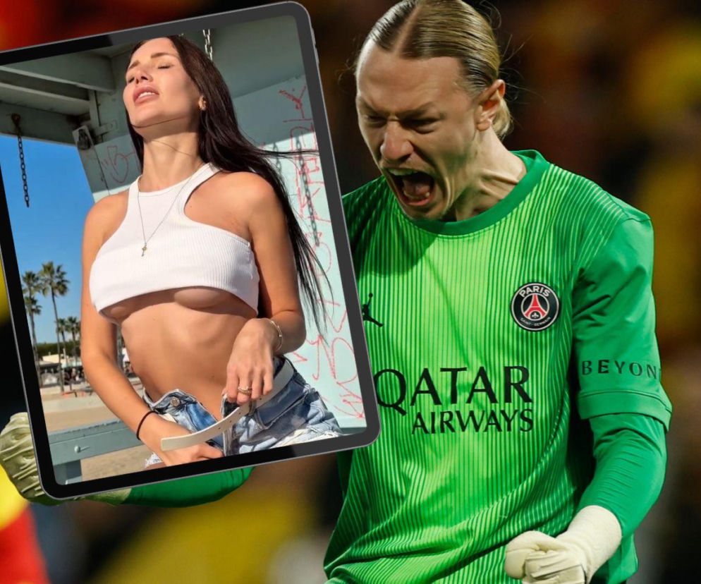Aktorka Mary Rock motywuje bramkarza PSG