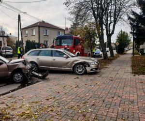 Wypadek w Mońkach. Jedna osoba w szpitalu