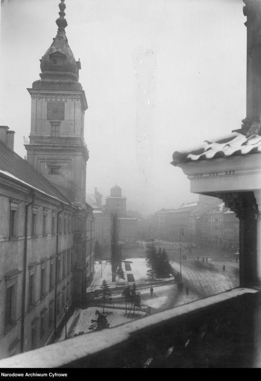 Warszawa. Ulica Krakowskie Przedmieście