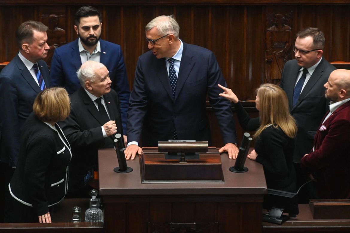  Starcie Kaczyńskiego i Giertycha w Sejmie