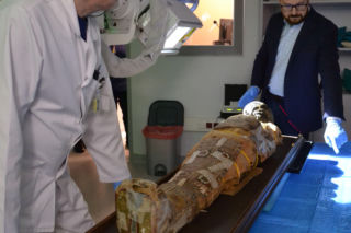 Niezwykły pacjent w szpitalu w Lublinie. To egipska mumia dziecka