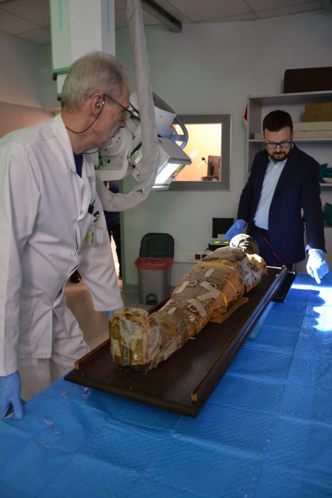 Niezwykły pacjent w szpitalu w Lublinie. To egipska mumia dziecka