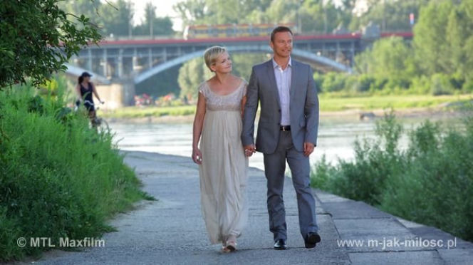 M jak MIŁOŚĆ, odc. 944. Marta (Dominika Ostałowska), Andrzej (Krystian Wieczorek)