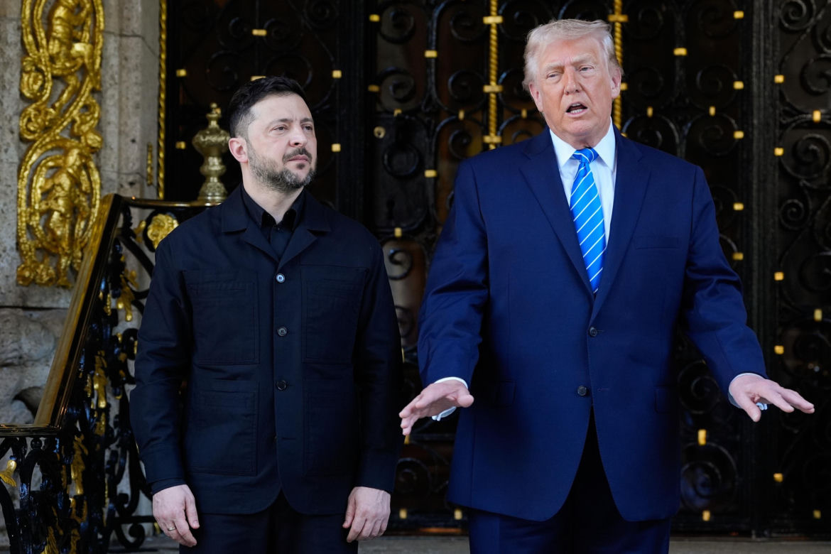 Wołodymyr Zełenski i Donald Trump