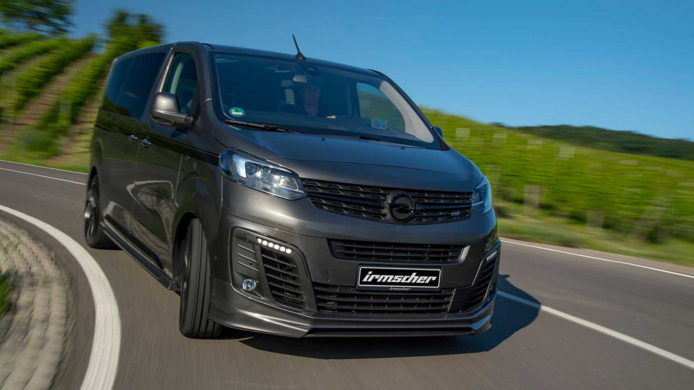 Irmscher Black Phantom - Opel Zafira po tuningu