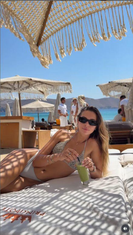 Sandra Kubicka wypoczywa na Mykonos