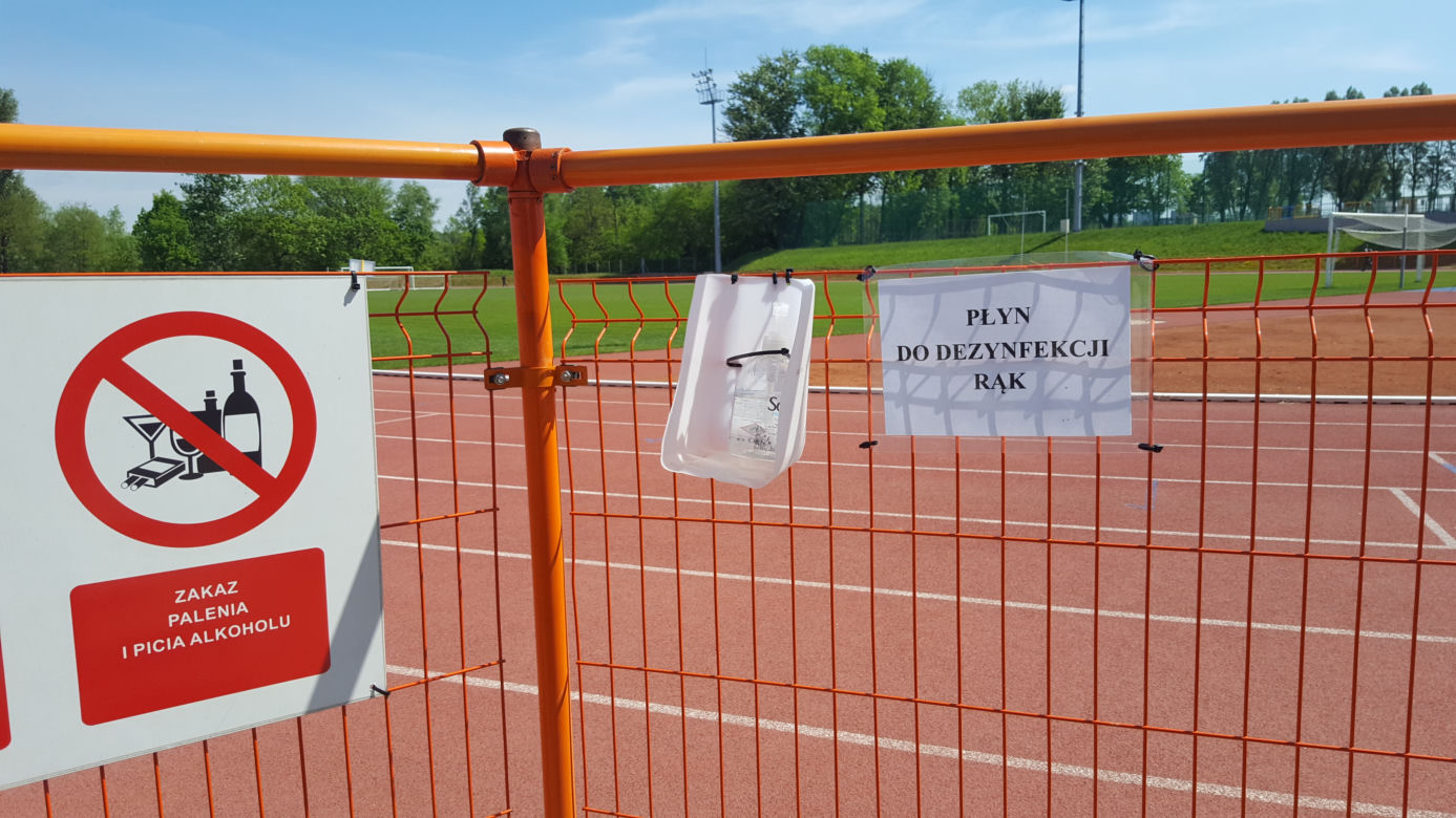 Obiekty plenerowe TOSiR od 18 maja są bardziej dostępne