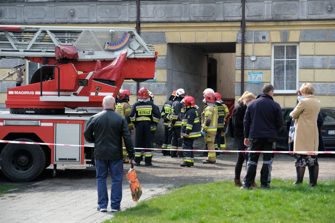Pożar w Mysłowicach przy ul. Bytomskiej. Nie żyje mężczyzna [ZDJĘCIA]