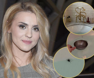 Koszmar Kasi Tusk jak z horroru! Poszła do łazienki, musiała użyć rondelka